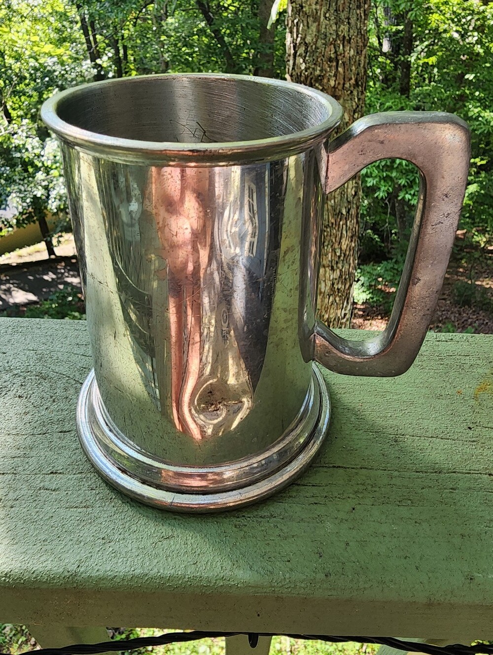 $5 If Bundled. Vintage Pewter Tankard - Picture 6 of 6